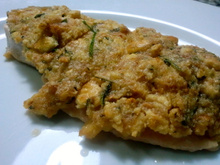 Frango crocante light