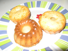 Muffin de queijo parmesão