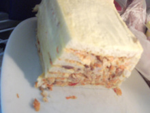 Torta gelada de frango
