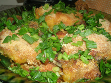 Coxa e sobrecoxa crocante