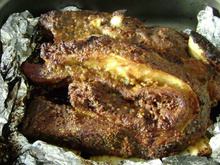 Costela temperada do Ju