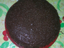 Bolo de Chocolate com Coco