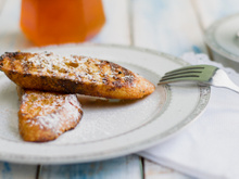 Rabanadas com leite condensado