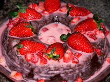 Brigadeirão de microondas