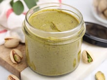 Pasta de pistache caseira