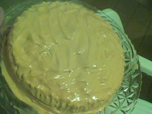 Bolo de falsa nata