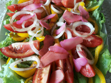 Salada leve e refrescante