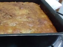 Bolo de banana nanica