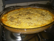 Escondidinho de batata com carne moída