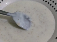 Mingau de aveia rapidinho