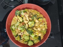 Peito de frango com brócolis ao jeito mineirinho