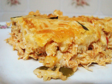 Torta cremosa de frango