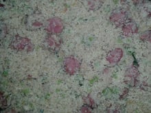 Farofa de talo de couve