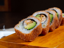 Sushi de frango na air fryer