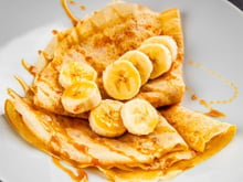 Crepe doce sem glúten/sem lactose