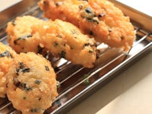 Bolinho de arroz na air fryer
