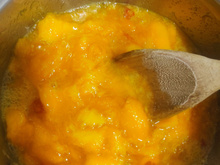 Geleia de manga picante