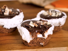 Cupcake Gelado de Nutella