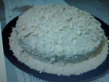 Bolo de chocolate branco