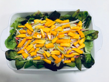 Salada de Kani com Manga