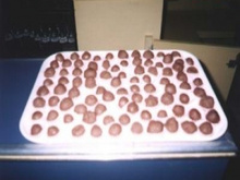 Bombom de leite ninho