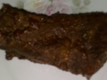 Carne com cerveja preta