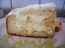 Bolo gelado de abacaxi