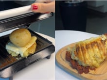 Misto saudável só com 2 ingredientes e feito na sanduicheira vai dar um fim na sua fome