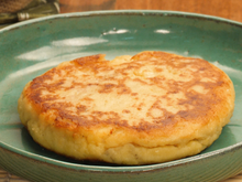 Pão de batata de frigideira fácil