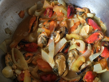 Mexilhão à moda da Mariza