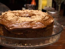 Bolo de paçoca low carb