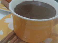 Chocolate quente sem creme de leite e leite condensado