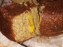 Bolo de banana da terra fit
