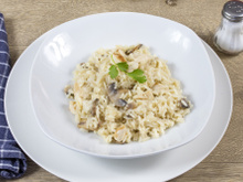 Risoto Philadelphia com Cogumelos
