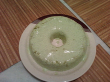 Mousse light de hortelã