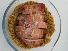 Picanha de porco ao forno