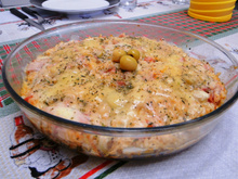 Risoto fácil de pizza