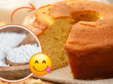 Nada de farinha de trigo: bolo de tapioca e maisena só leva 2 ovos e agrada todos os paladares