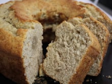 Bolo light de banana