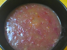 Sopa de aipim com carne seca