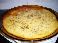 Frango ao creme de cebola