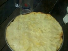 Cachorro quente de forno