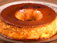 Pudim de leite em pó na airfryer