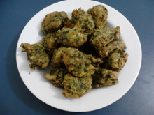 Bolinho de espinafre