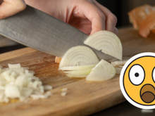 O que ninguém te contou sobre o jeito certo de cortar a cebola pro preparo da receita dar certo: chef entrega segredo!