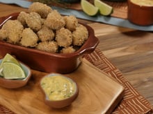 Coração à milanesa