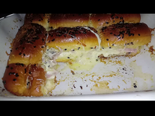Lanche rápido de forno (com pão bisnaguinha)