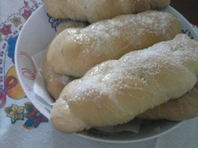 Rosca trançada doce