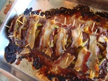 Carne assada ao bacon
