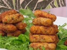 Friturinhas de frango e mortadela